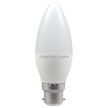 Picture of 5.5W-40W Thermal Plastic LED Candle 6500K B22d