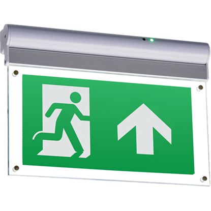 Picture of 230V IP20 Wall or Ceiling Mounted LED Emergency Exit Sign