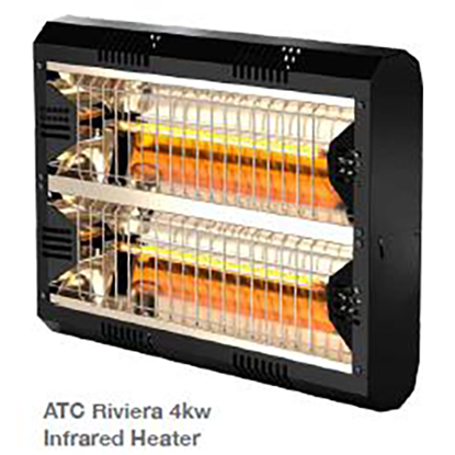 Picture of Riviera 4000W Outdoor Heater IP55 C/W Grill