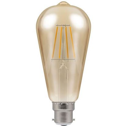 Picture of 5W-35W Dimmable LED ST64 Filament Antique B22