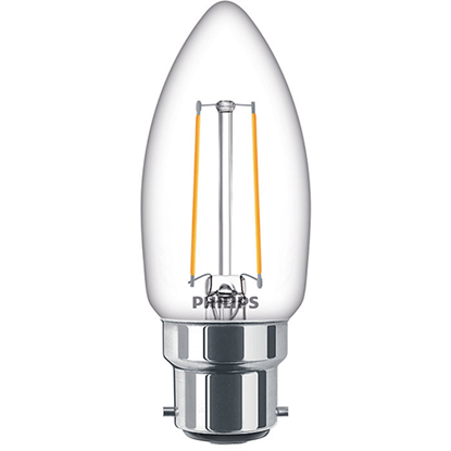 Picture of 2-25W CorePro Non-DimmaBle LED Candle B22
