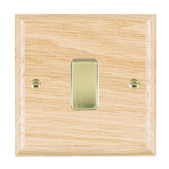 Picture of Woods Light Oak Ovolo Edge with White Surround Inserts