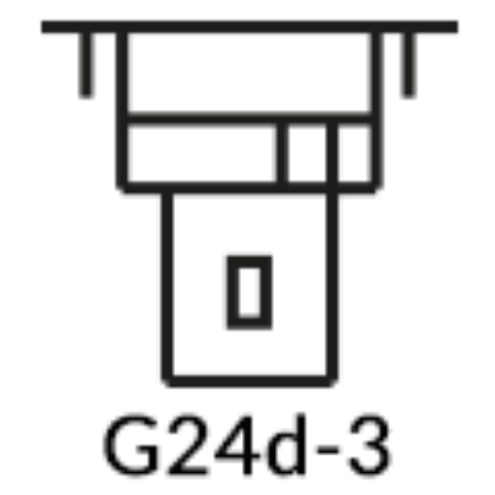 Picture for category G24 d1 d2 d3 2 Pin Compact Fluorescent