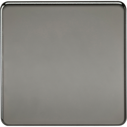 Picture of 1 Gang Blanking Plate - Black Nickel