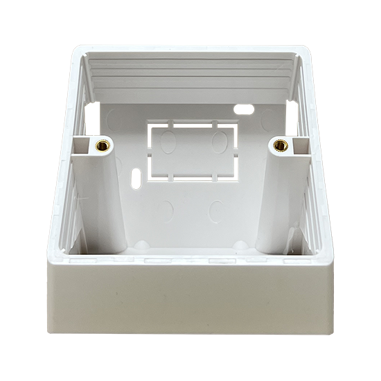 Picture of 1 Gang 45° Angled Surface Mount Pattress Back Box 