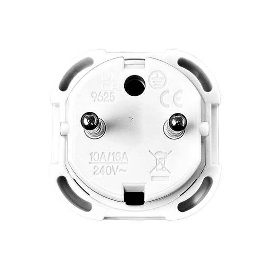 Picture of 10A 250V AC UK to EU Travel Adapter - Pack of 3